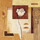 Rustic Flower Collage I by Alfred Gockel